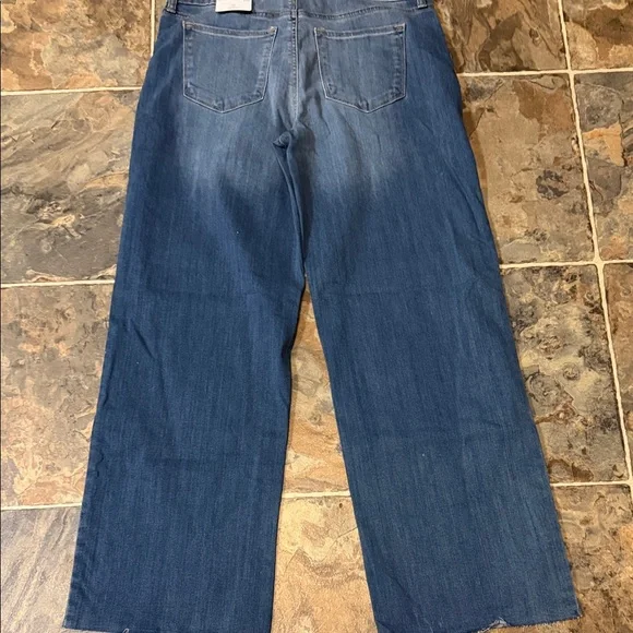 Sonoma Dark Blue Flare Jeans - Picture 3 of 5